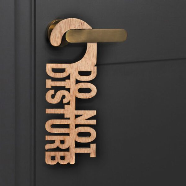 Ξύλινη Πινακίδα για Πόρτα Do not Disturb €9,99