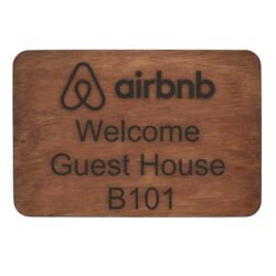 Ξύλινη Πινακίδα Airbnb για τη Σήμανση Καταλύματος - Image 16