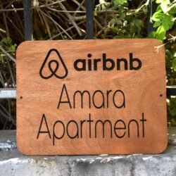 πινακίδα airbnb &euro;14,99