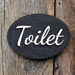 Πινακίδα για την Πόρτα της Τουαλέτας 2 Πινακίδα για την Πόρτα της Τουαλέτας