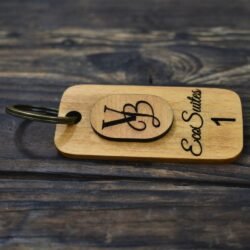 Ξύλινο Μπρελόκ για Ξενοδοχείο, Πανσιόν, Ενοικιαζόμενα Δωμάτια και Airnbn 4 Ξύλινο Μπρελόκ για Ξενοδοχείο €9,90