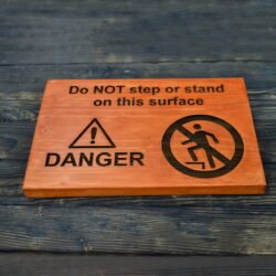 ξύλινη πινακίδα &euro;29,99