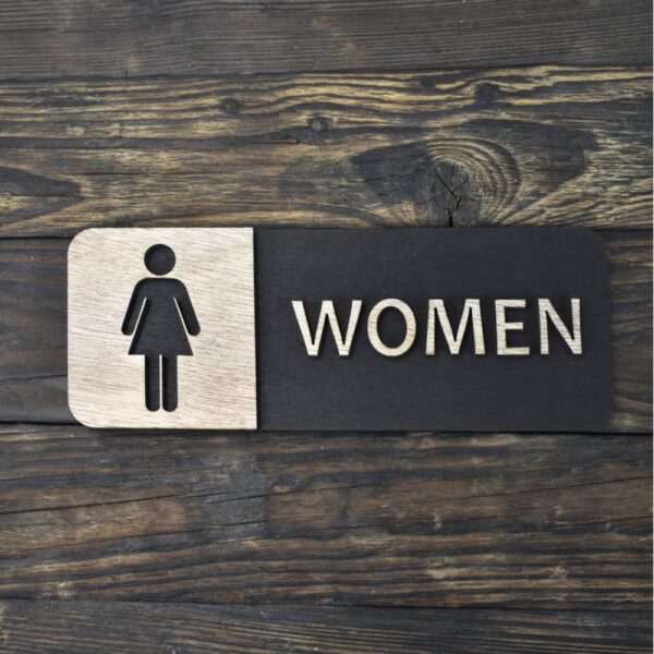 Πινακίδα Σήμανσης για Γυναικεία Τουαλέτα