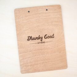 Ξύλινος Πίνακας Μενού Clipboard &euro;9,99