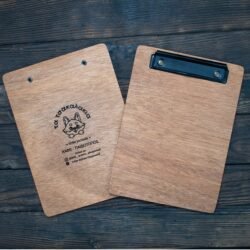 Ξύλινος Πίνακας Μενού Clipboard &euro;9,99