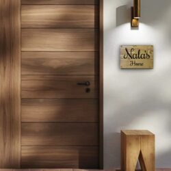 Ξύλινη Πινακίδα με Όνομα για Airbnb &euro;32,99