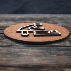 Ξύλινη Πινακίδα Baby Station 3 Ξύλινη Πινακίδα Baby Station €9,99