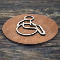 πινακίδα wc ΑΜΕΑ &euro;9,99