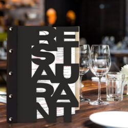 Ξύλινος Κατάλογος Μενού Εστιατορίου 2 Ξύλινος Κατάλογος Μενού Εστιατορίου