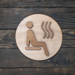 Πινακίδα για σάουνα &euro;10,99