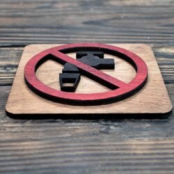 Ξύλινη Πινακίδα Το Νερό δεν Είναι Πόσιμο &euro;10,99