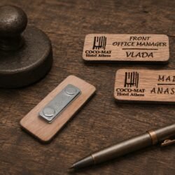 Ξύλινη Κονκάρδα Προσωπικού &euro;7,90