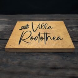 Πινακίδα με Όνομα Καταλύματος 50Χ30cm &euro;54,99