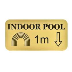 Πινακίδα Plexiglass Χρυσό Μαύρο &euro;8,90