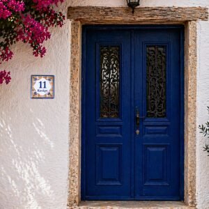 Πλακάκι Οδού και Αριθμού για την Είσοδο