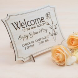 Επιτραπέζια Πινακίδα Καλωσορίσματος για Airbnb &euro;19,99