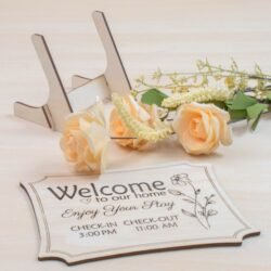 Επιτραπέζια Πινακίδα Καλωσορίσματος για Airbnb &euro;19,99