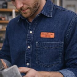 Premium Δερμάτινο Καρτελάκι Προσωπικού με Ακρυλική Ενίσχυση 4 Premium Δερμάτινο Καρτελάκι Προσωπικού €13,90