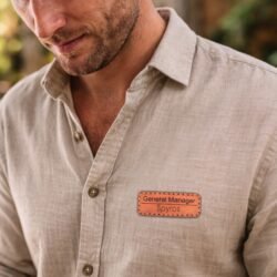 Premium Δερμάτινο Καρτελάκι Προσωπικού &euro;13,90