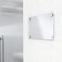 Ανοξείδωτος Αποστάτης Επιγραφών & Κάδρων 25x12mm &euro;1,99