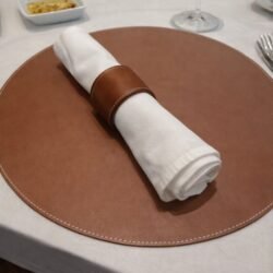 Χειροποίητο Δερμάτινο Σουπλά και Θήκη Πετσέτας 3 Δερμάτινο Σουπλά €0,00