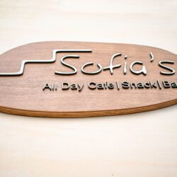 Χειροποίητη Ξύλινη Επιγραφή 60εκ 5 Χειροποίητη Ξύλινη Επιγραφή €149,00